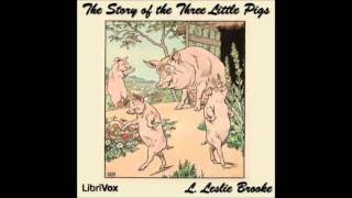 Three Little Pigs by Leonard Leslie Brook Free Audio Book for Kids amp Children [upl. by Pharaoh639]