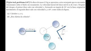 Una colisión en 2 dimensiones [upl. by Trumann]