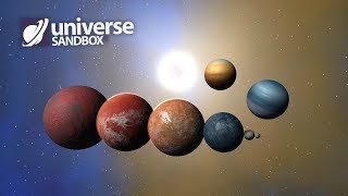 Checking Out A Subscribers Solar System 2 Universe Sandbox ² [upl. by Tiler]