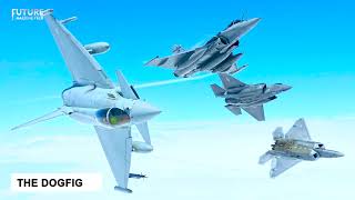 The History Rafale And F22 Battle Simulation [upl. by Oretos]