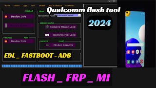 Qualcomm Phone Emmc Repair Tool 2024 v1 Partition Manager programmer ADB fastboot EDL [upl. by Nalat]