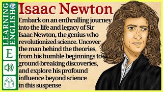 Learn English through Story ⭐ Level 3 – Isaac Newton – Graded Reader  WooEnglish [upl. by Nnayecats]