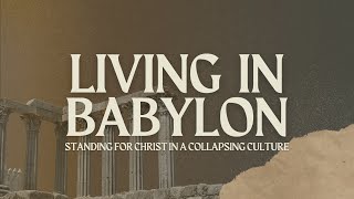 Stonebridge Bible Church  quotLiving In Babylon No Compromise No Regretsquot  Dan 1  Jonny Ardavanis [upl. by Rooney]