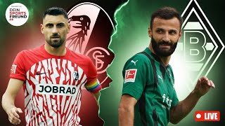 Freiburg vs Gladbach🔥Auswärtssieg für Borussia⚫⚪🟢Live mit Buschi⚽ By DeinSportsfreund borussia [upl. by Wassyngton957]