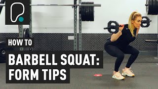 How To Squat With A Barbell Properly [upl. by Enirbas]