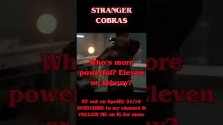 Cobra Kai vs Stranger Things Vote For The Best strangerthings cobrakai shorts foryou [upl. by Adikram]