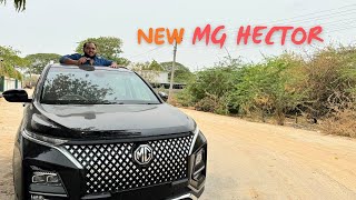 MG Hector Plus 2024 First Drive Walkaround Interior Exterior Review🔥 [upl. by Yremrej]