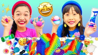 FIDGETS SWITCH UP CHALLENGE  KAYCEE amp RACHEL in WONDERLAND FAMILY [upl. by Parette]