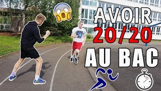 COMMENT AVOIR 2020 AU BAC DE SPORT  AUGMENTER LA VMA  Ft Kosmith [upl. by Jorrie]