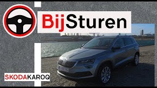 BijSturen  2018 Skoda Karoq 16TDI DSG 115PK Style test review [upl. by Tadd]