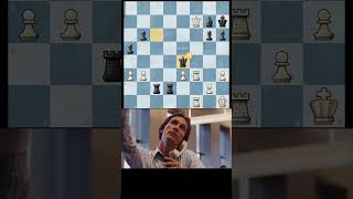 Brilliant Queen Sacrifice chess chesscom shorts [upl. by Ylimme]