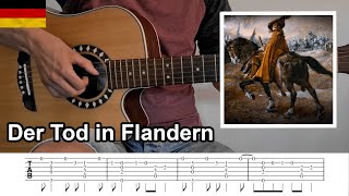 Der Tod in Flandern  guitar TAB [upl. by Singhal480]