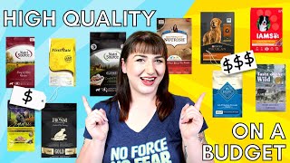 Pet Nutritionist Compares the Best and Worst Affordable Dog Foods On A Budget [upl. by Aiepoissac362]