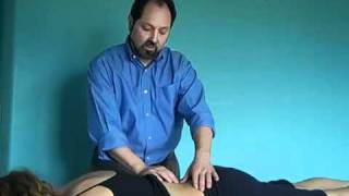 Dr Chikly Demonstrates an Application of Lymph Drainage Therapy Lumbar Release [upl. by Deron916]