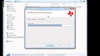 Install LM3SXX Standalone Flash Programmer [upl. by Thorwald]