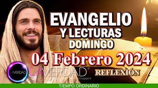 EVANGELIO DEL DÍA DOMINGO 4 DE FEBRERO 2024 MARCOS 1 2939  REFLEXIÓN EVANGELIO 4 FEBRERO [upl. by Raddatz]