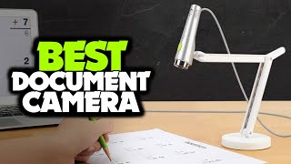 TOP 6 Best Document Camera 2022  For Online Teaching [upl. by Nagek59]