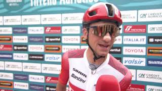 Giulio Ciccone  Interview at the start  TirrenoAdriatico 2023  Stage 5 [upl. by Elvin976]