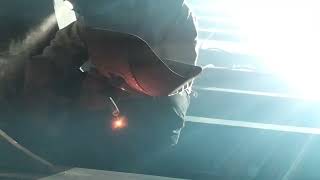 fcaw welding Japan shipyard [upl. by Eelam813]