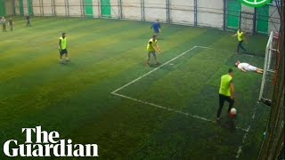 How to speed up your attack  Soccer passing drill  5aside [upl. by Ailido]