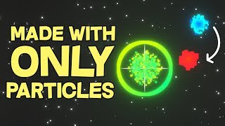 I made a GAME with ONLY using Particles [upl. by Yenatirb33]