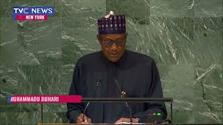 FULL VIDEO President Buhari Address at UN 77th General Assembly [upl. by Ioves878]