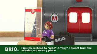 BRIO World  33513 Metro Railway Set [upl. by Ennovehs702]