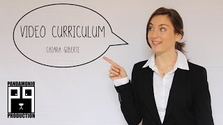 Video Curriculum Chiara Giberti [upl. by Eceerahs123]