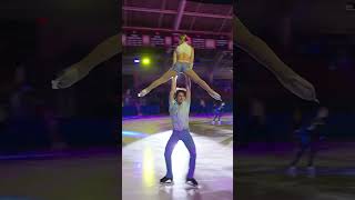 Triple Axel in the Opening Number An Evening with Champions [upl. by Akirrehs]