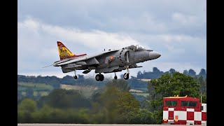 YEOVILTON AIR DAY 2019 SPANISH NAVY EAV 8B HARRIER II PLUS [upl. by Mingche23]