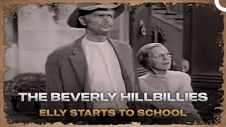 The Beverly Hillbillies Episode 40 Elly Starts to School  Classic Hollywood TV Series [upl. by Aihsemot246]