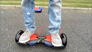 How to ride Tutorial Smart ScooterHoverboard with Bluetooth SpeakerLectrik 1 [upl. by Wittie770]