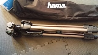 Unboxing Hama Star 62 Tripod 4K [upl. by Nolyaj]