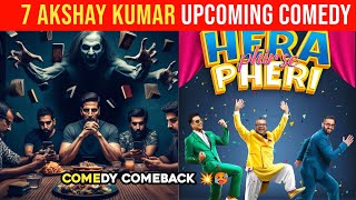 Akshay Kumar Upcoming Comedy Movies 202425  07 Akshay Kumar Upcoming Comedy Films Hera Pheri 3 [upl. by Morita]