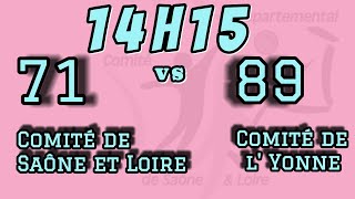 TIC U13F Saône et Loire vs Yonne [upl. by Haliek726]