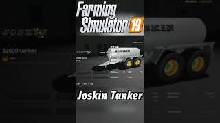 Joskin Tanker  FS19 New Mod [upl. by Odicalp]