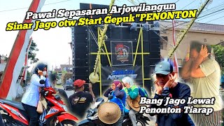 SINAR JAGO Gepukquot Penonton Otw Garis Start Pawai Spasar Arjowilangun 2024 [upl. by Kay44]