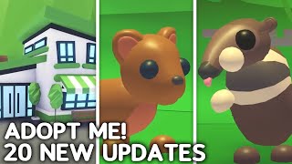 ALL 20 NEW UPDATES In Adopt Me New Pets [upl. by Nahn]