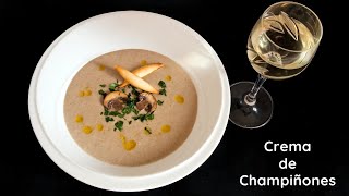 🍄CREMA DE CHAMPIÑONES Casera 👉Receta Saludable FÁCIL y Rápida👈 [upl. by Sanger]