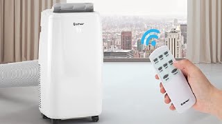 COSTWAY 10000 BTU Portable Air Conditioner Review so so so convenient [upl. by Winna]