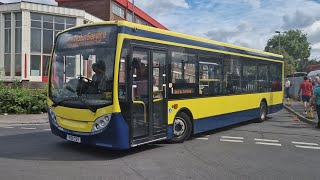 Hulleys of Baslow ADL Enviro 200 23YX11 CSY ft AndMoreCentral [upl. by Hurley]