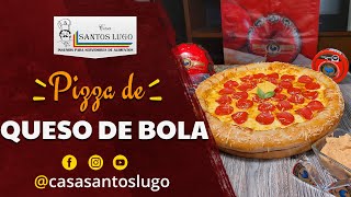 PIZZA DE QUESO DE BOLA ⭐RECETA COMPLETA⭐ [upl. by Rosio151]