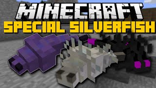 Minecraft SPECIAL SILVERFISH Poison Blinding Fishing Silverfish amp More Mod Showcase [upl. by Eadith]