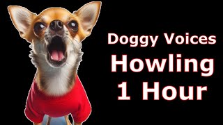 Dog Howling 1 Hour  60 Minutes Of Dogs Howling To Make Your Dog Howl [upl. by Kira429]