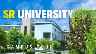 SR University Campus Tour  Best University in South India [upl. by Osrit]