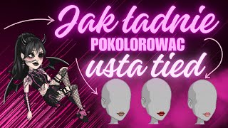 Jak ładnie pokolorować usta tied MSP2 [upl. by Sugihara462]