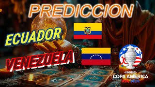 Prediccion Ecuador vs Venezuela Copa America 2024  22 de Junio [upl. by Windham173]