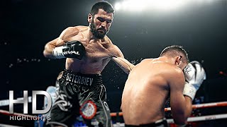 ARTUR BETERBIEV VS OLEKSANDR GVOZDYK  BEST QUALITY  HIGHLIGHTS [upl. by Trainer554]