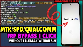 💯 New Method Frp Bypass 202425 MTKQualcomm  XiaomiPoco Frp Unlock Tool [upl. by Rik]