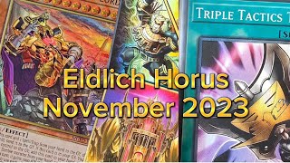 Eldlich Horus Deck Profile November 2023 [upl. by Oriel]